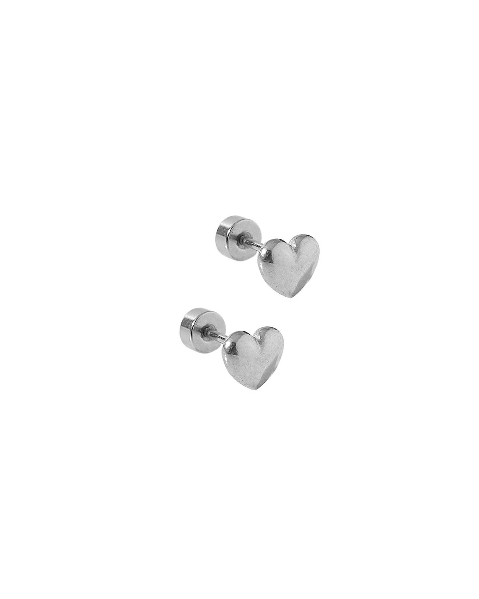 Screwback Stud Earrings - Hadley Silver - LINNY CO WholesaleStuds