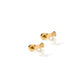 Screwback Stud Earrings - Heidi Pearl Bow - LINNY CO WholesaleStuds