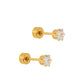 Screwback Stud Earrings - Helen Gold - LINNY CO WholesaleStuds