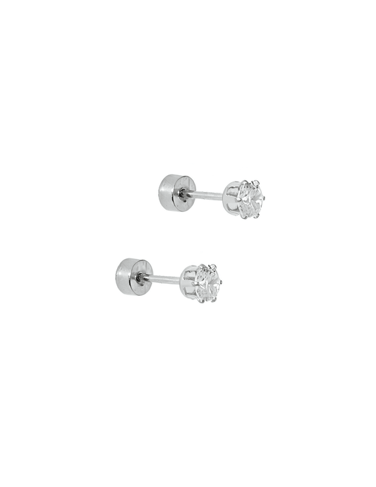 Screwback Stud Earrings - Helen Silver - LINNY CO WholesaleStuds