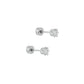 Screwback Stud Earrings - Helen Silver - LINNY CO WholesaleStuds