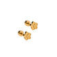 Screwback Stud Earrings - Hibiscus - LINNY CO WholesaleStuds