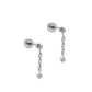 Screwback Stud Earrings - Holland Silver - LINNY CO Wholesale