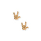 Screwback Stud Earrings - ILY Gold - LINNY CO Wholesale