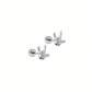 Screwback Stud Earrings - ILY Silver - LINNY CO Wholesale