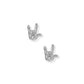 Screwback Stud Earrings - ILY Silver - LINNY CO Wholesale