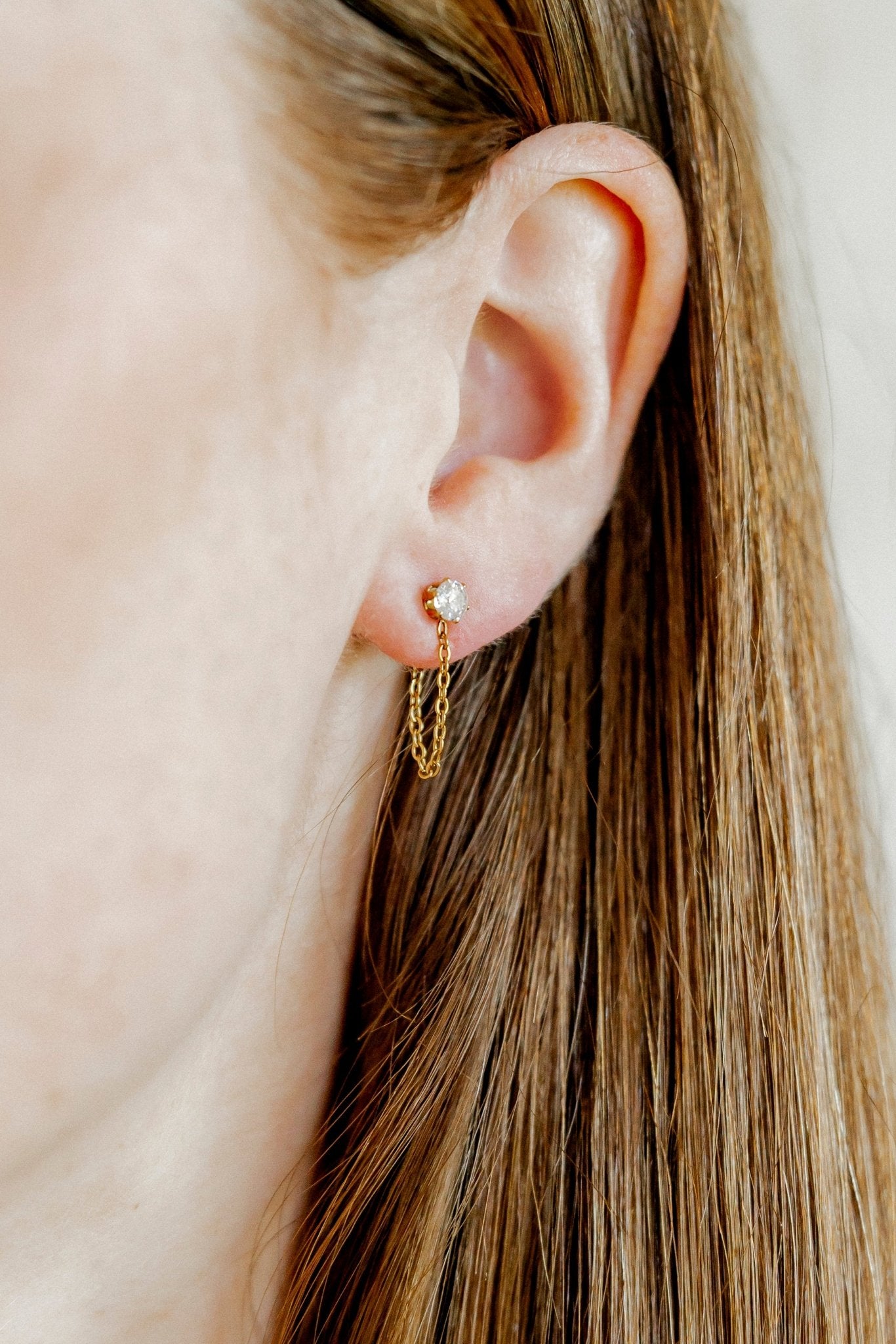 Screwback Stud Earrings - Indy Gold - LINNY CO WholesaleStuds