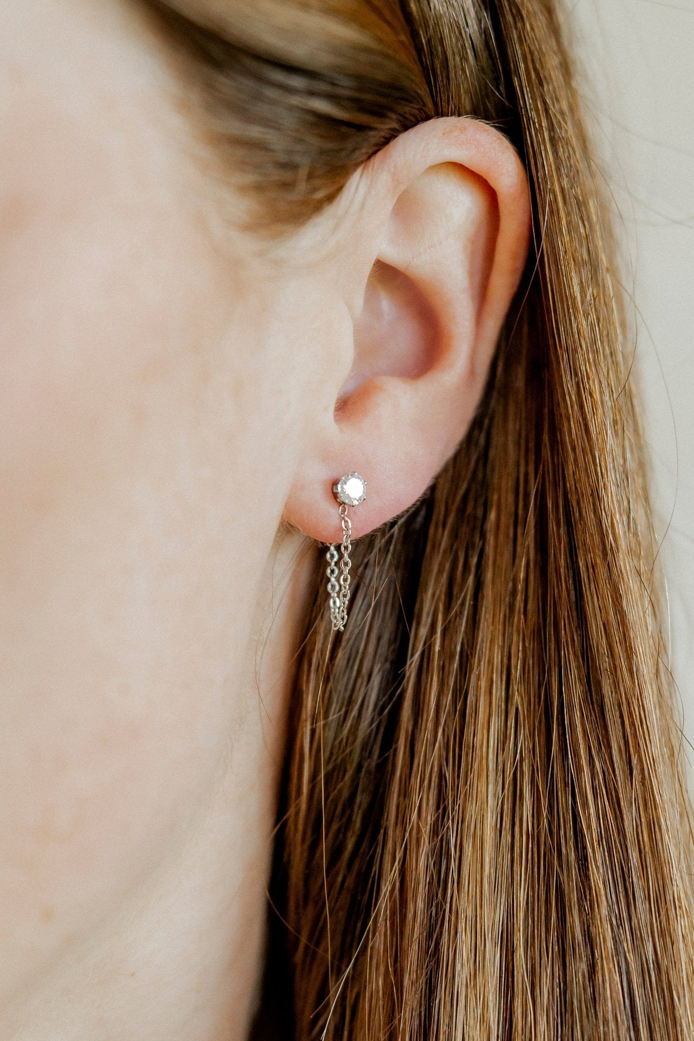 Screwback Stud Earrings - Indy Silver - LINNY CO WholesaleStuds