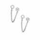 Screwback Stud Earrings - Indy Silver - LINNY CO WholesaleStuds