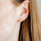 Screwback Stud Earrings - Initial C - LINNY CO WholesaleStuds