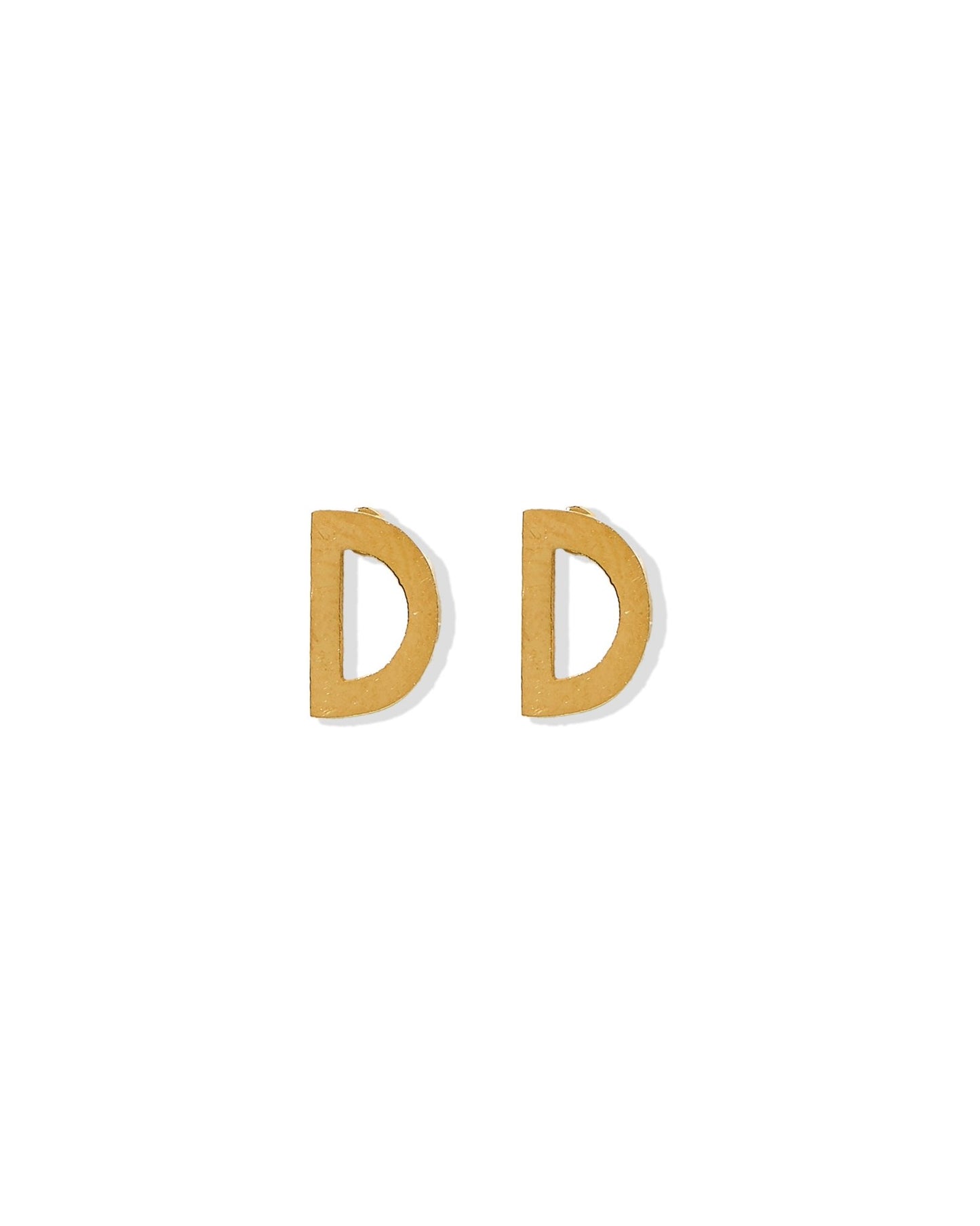 Screwback Stud Earrings - Initial D - LINNY CO WholesaleStuds