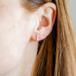 Screwback Stud Earrings - Initial E - LINNY CO WholesaleStuds