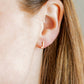 Screwback Stud Earrings - Initial J - LINNY CO WholesaleStuds