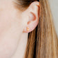 Screwback Stud Earrings - Initial R - LINNY CO WholesaleStuds