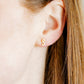 Screwback Stud Earrings - Initial S - LINNY CO WholesaleStuds