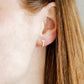 Screwback Stud Earrings - Initial T - LINNY CO WholesaleStuds