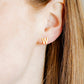 Screwback Stud Earrings - Initial W - LINNY CO WholesaleStuds