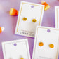 Screwback Stud Earrings - Jack-O'-Lantern - LINNY CO WholesaleStuds