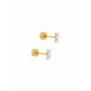 Screwback Stud Earrings - Janie Pearl - LINNY CO Wholesale