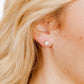 Screwback Stud Earrings - Juliet Clear 5mm - LINNY CO WholesaleStuds