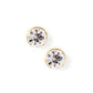 Screwback Stud Earrings - Juliet Clear 5mm - LINNY CO WholesaleStuds
