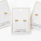 Screwback Stud Earrings - Kate Candy Gold - LINNY CO WholesaleStuds