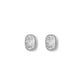 Screwback Stud Earrings - Kay Clear Silver - LINNY CO WholesaleStuds