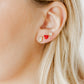 Screwback Stud Earrings - Kay Clear - LINNY CO WholesaleStuds