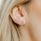 Screwback Stud Earrings - Kay Lavender - LINNY CO WholesaleStuds