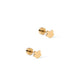 Screwback Stud Earrings - Kitty Cat Gold - LINNY CO WholesaleStuds