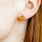 Screwback Stud Earrings - Knox Pumpkin - LINNY CO WholesaleStuds