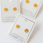 Screwback Stud Earrings - Knox Pumpkin - LINNY CO WholesaleStuds