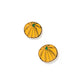 Screwback Stud Earrings - Knox Pumpkin - LINNY CO WholesaleStuds