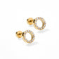 Screwback Stud Earrings - Lainey Gold - LINNY CO WholesaleStuds