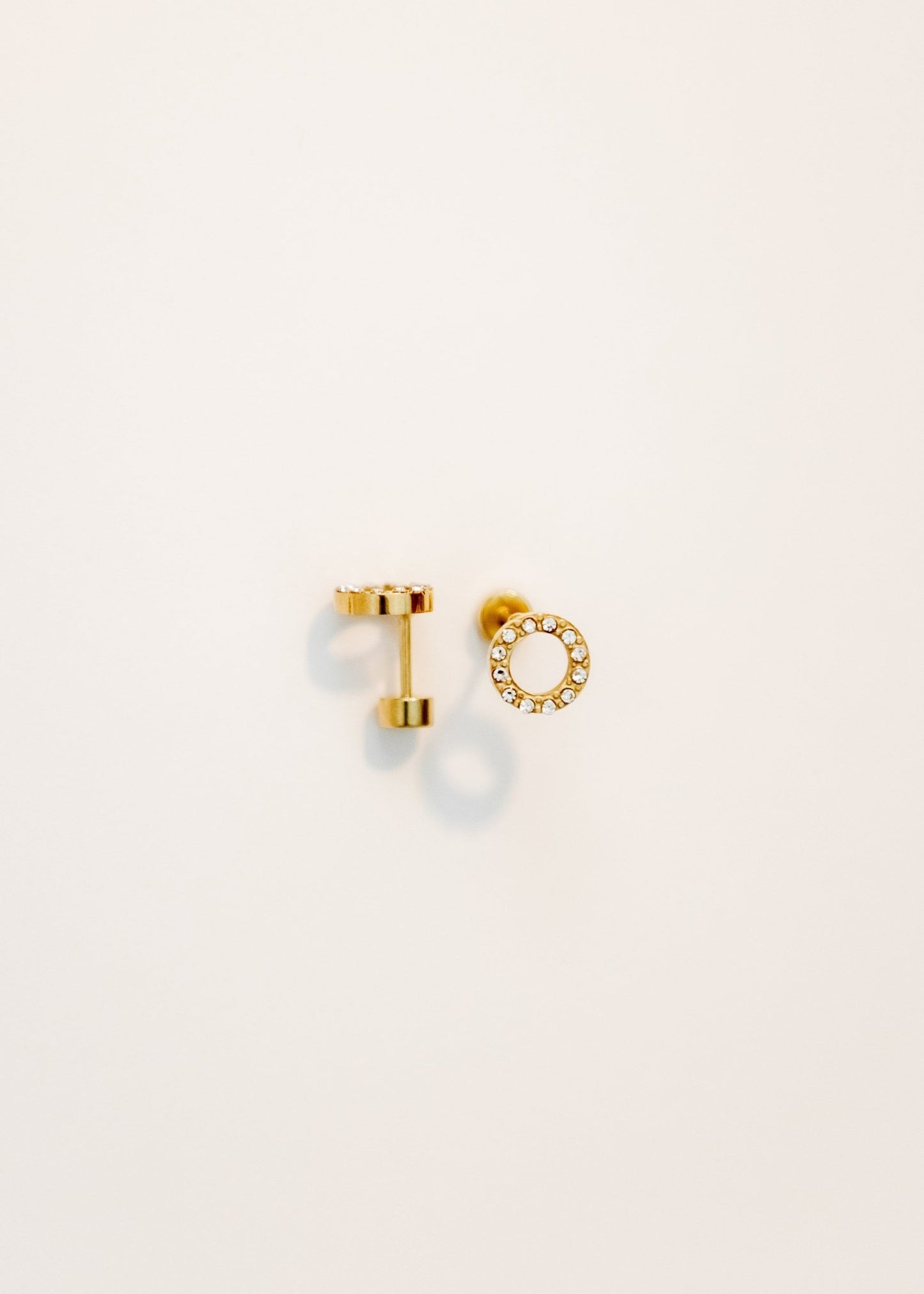 Screwback Stud Earrings - Lainey Gold - LINNY CO WholesaleStuds