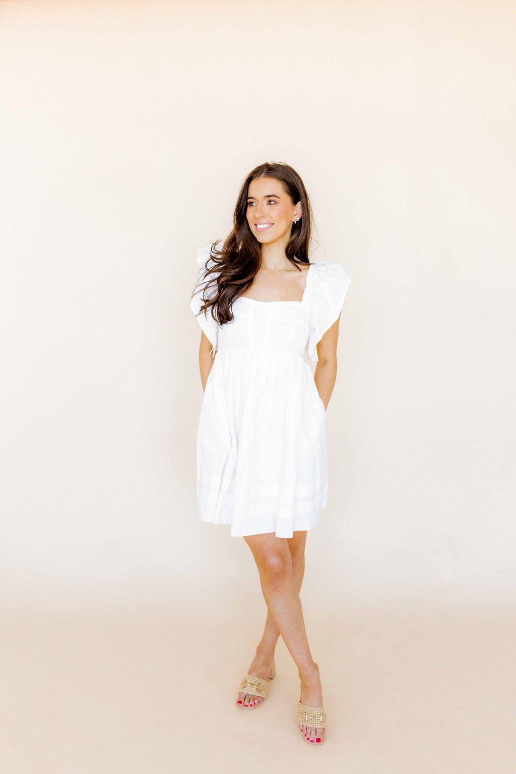 Screwback Stud Earrings - Lainey Silver - LINNY CO WholesaleStuds