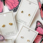 Screwback Stud Earrings - Lark Butterfly - LINNY CO WholesaleStuds