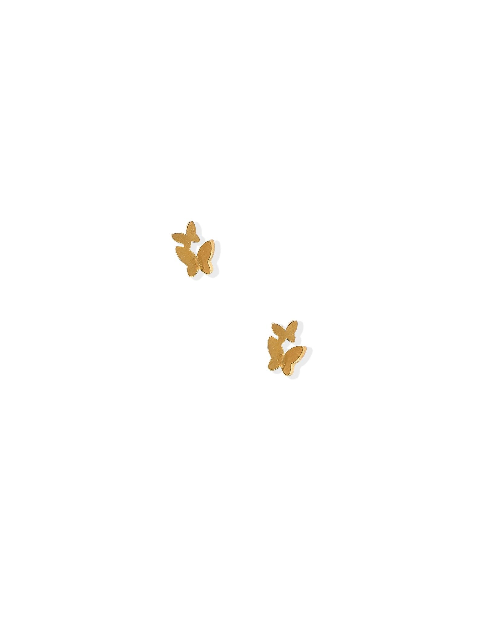 Screwback Stud Earrings - Lark Butterfly - LINNY CO WholesaleStuds