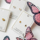 Screwback Stud Earrings - Lark Butterfly - LINNY CO WholesaleStuds