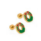 Screwback Stud Earrings - Leighton Wreath - LINNY CO WholesaleStuds