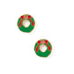 Screwback Stud Earrings - Leighton Wreath - LINNY CO WholesaleStuds