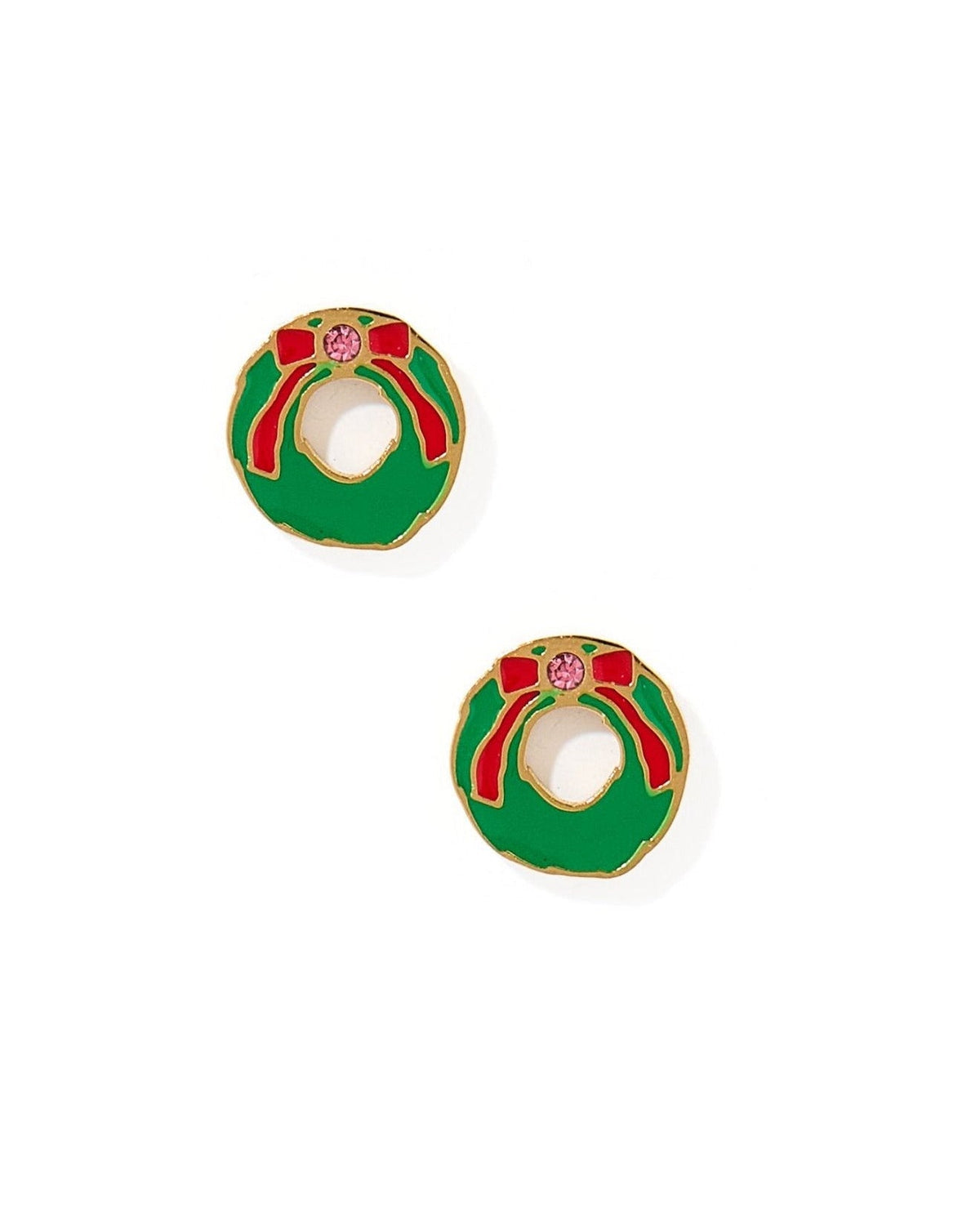 Screwback Stud Earrings - Leighton Wreath - LINNY CO WholesaleStuds