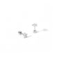 Screwback Stud Earrings - Lennon Star Silver - LINNY CO Wholesale