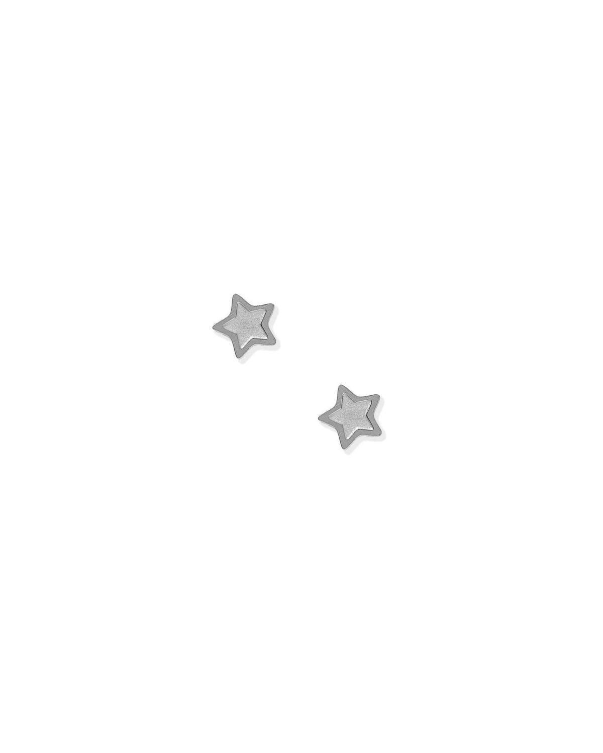 Screwback Stud Earrings - Lennon Star Silver - LINNY CO Wholesale