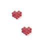 Screwback Stud Earrings - Leo Pink - LINNY CO WholesaleStuds
