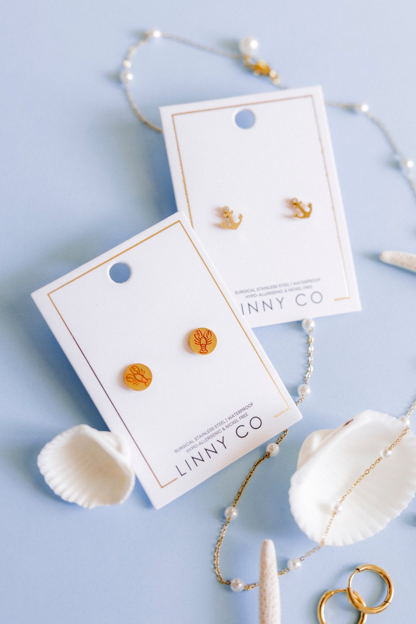 Screwback Stud Earrings - Lobster - LINNY CO WholesaleStuds