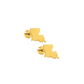 Screwback Stud Earrings - Louisiana - LINNY CO WholesaleStuds