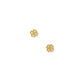 Screwback Stud Earrings - Lucky Clover Gold - LINNY CO WholesaleStuds