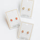Screwback Stud Earrings - Luna Opal Hot Pink - LINNY CO WholesaleStuds