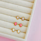 Screwback Stud Earrings - Luna Opal Light Pink - LINNY CO WholesaleStuds